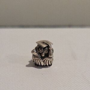 Chamilia Sterling Silver Graduation Owl Charm